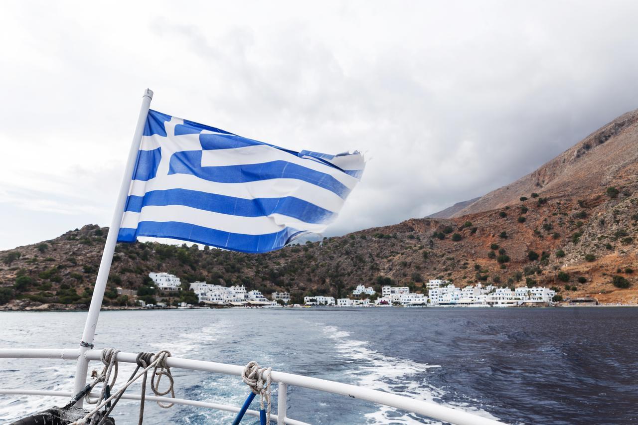 Daskalogiannis Hotel Loutro Buitenkant foto